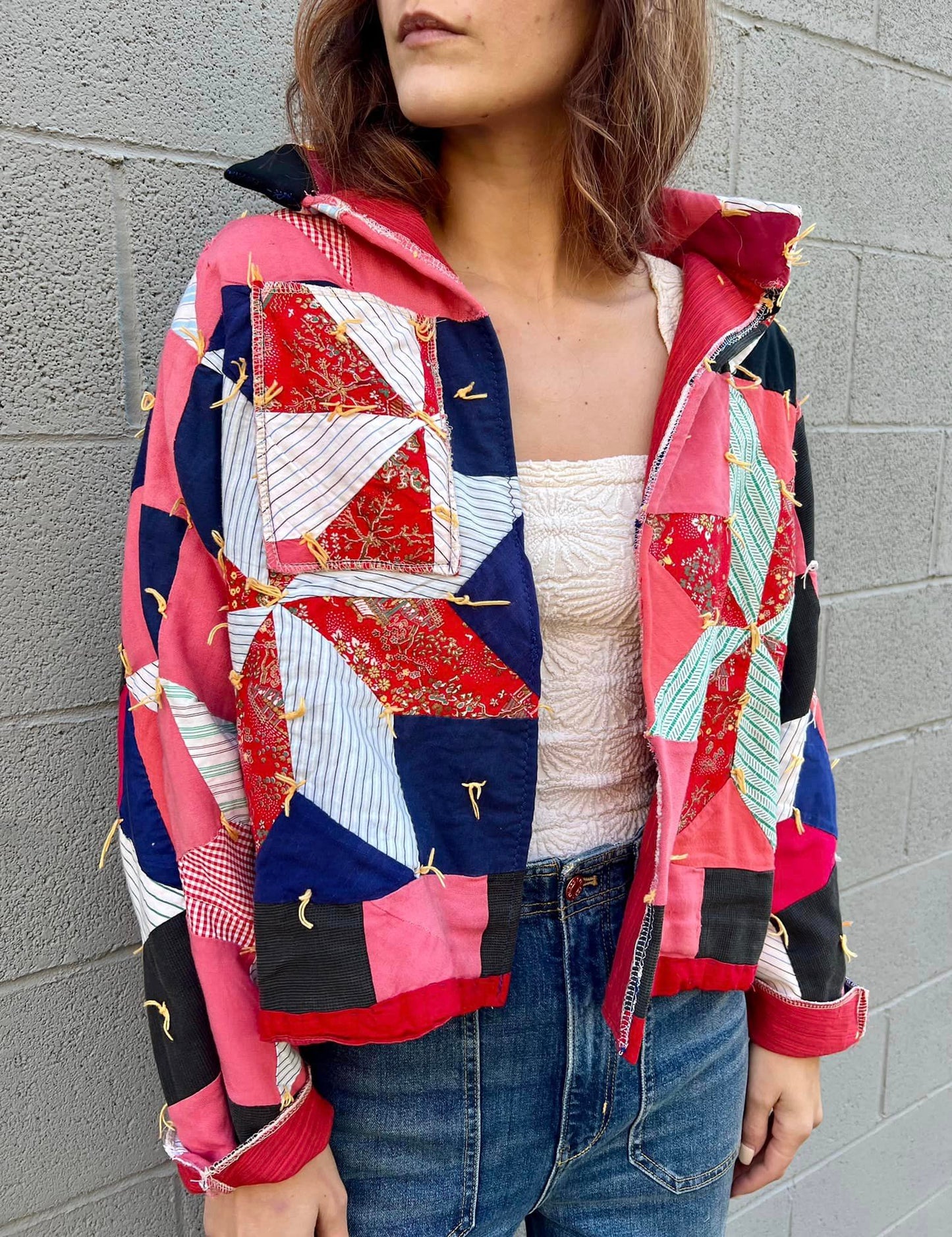 Red Star Quilt coat